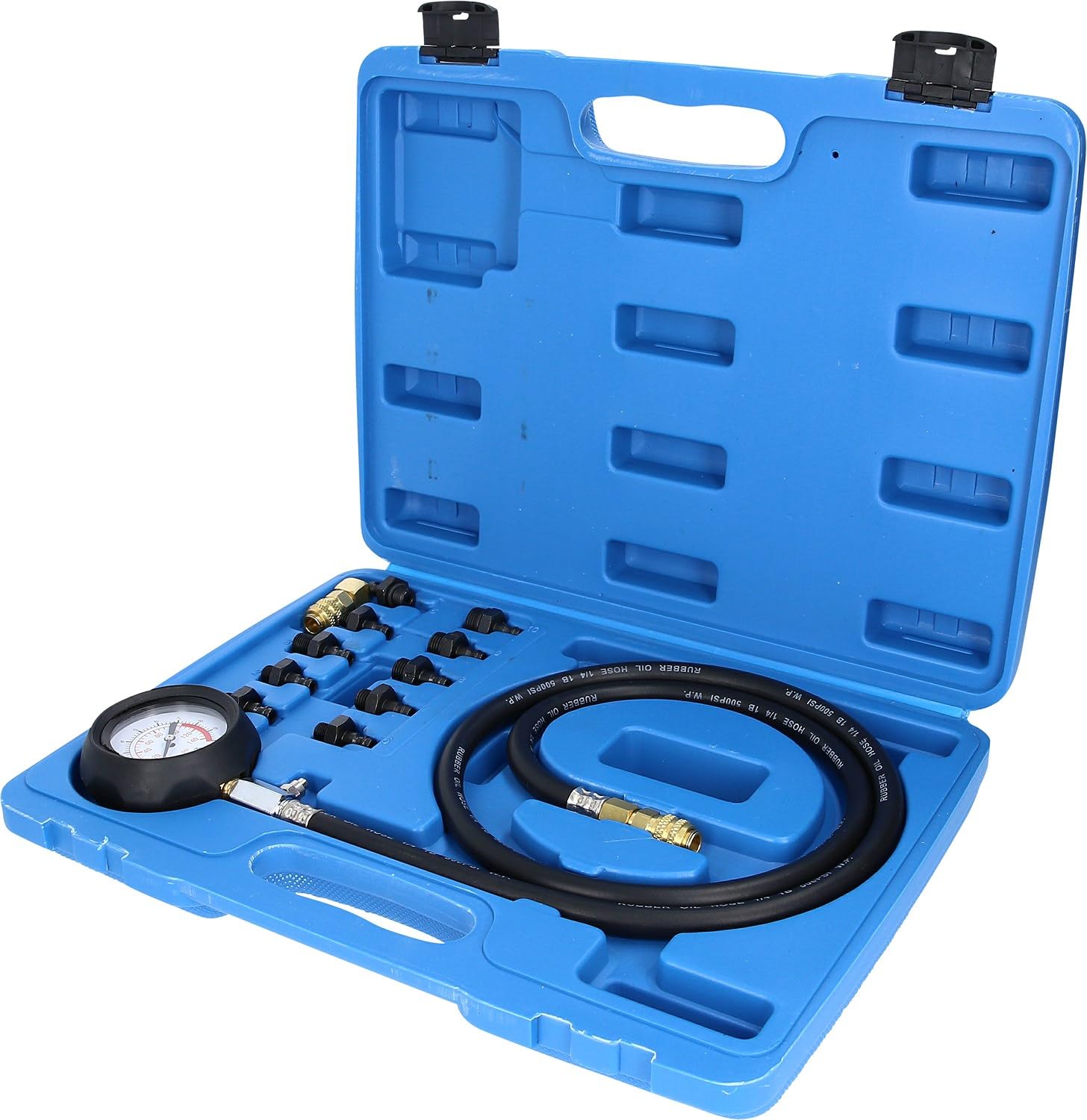 BRILLIANT TOOLS BT581450 Set tester pressione olio, 12 pz [Powered by KS TOOLS]