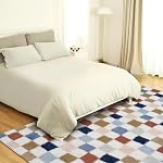 TOOHUB Fluffy Area Rug for Living Room, Ultra Soft Non-Slip Morden Indoor Shag Rug for Bedroom, Nursery Rooms, Home Decoer, Light Grey, 8x10 Feet
