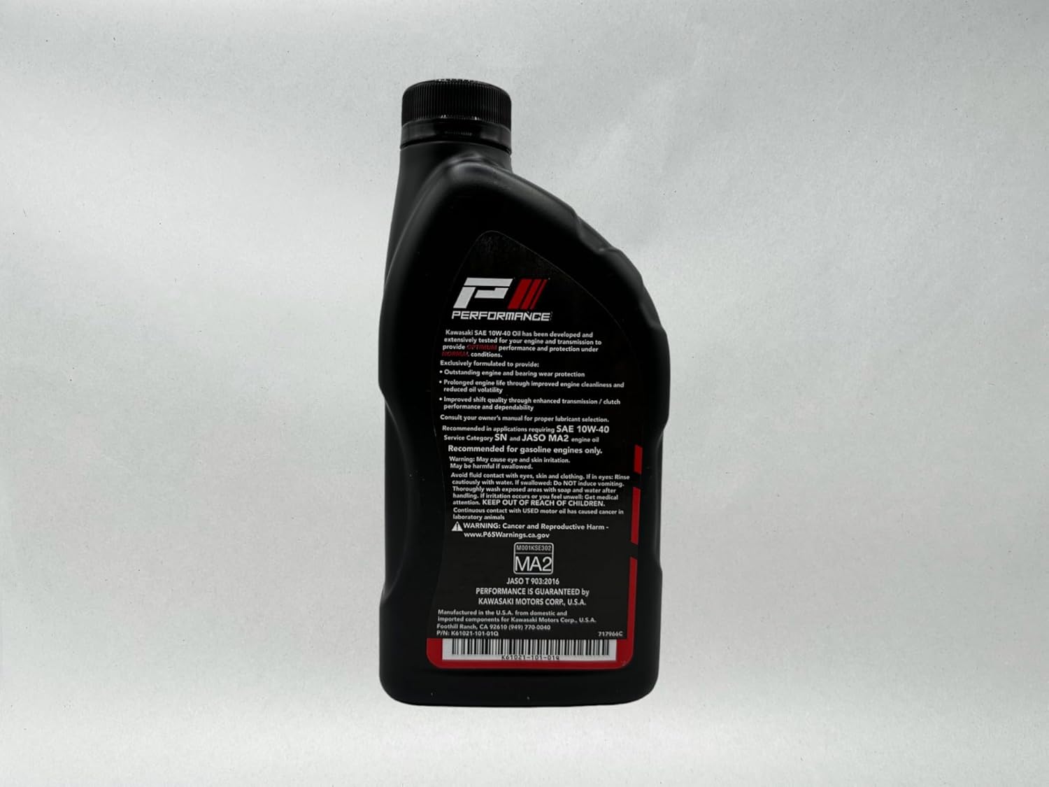 Cyclemax Standard 10W-40 Oil Change Kit compatible with 2021-2025 Kawasaki KLX300