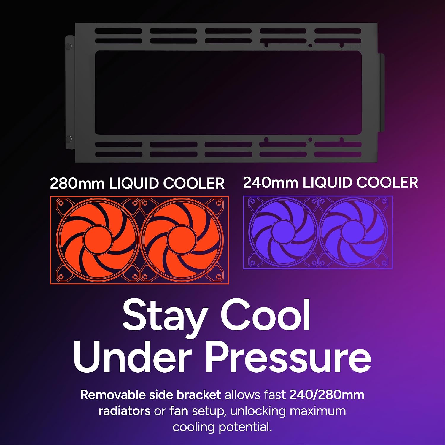 Cooler Master NR200 Mini-ITX PC Case Ready, Horizontal GPU Mount, Designed Ready Nvidia RTX 5070 Ti | AMD RX 9070 XT, SFX PSU – Ready to Install, Airflow Up To 6 Fans, Vented Panels, DIY - 6