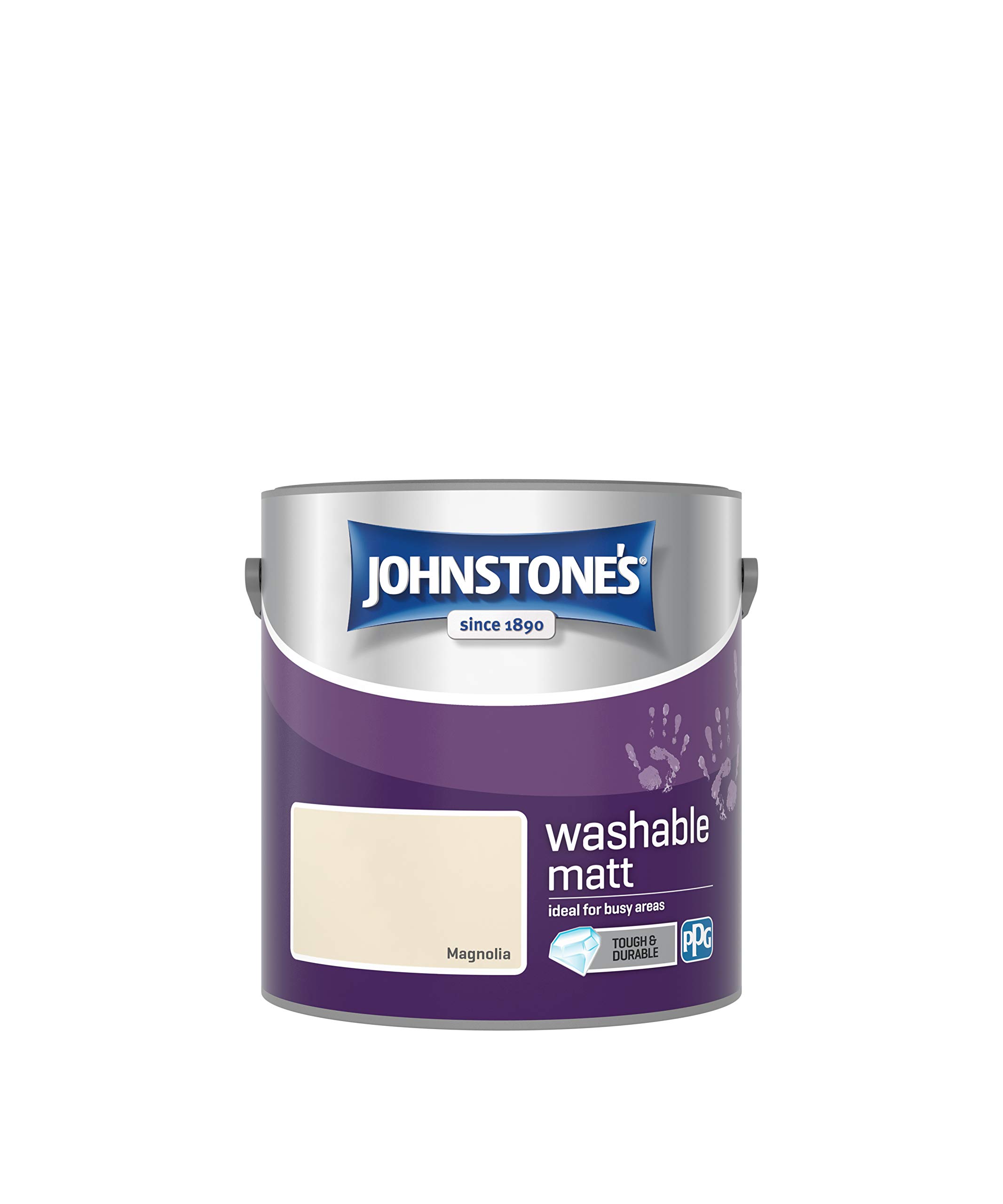 Buy Johnstone's Washable Paint Magnolia Matt Finish Emulsion