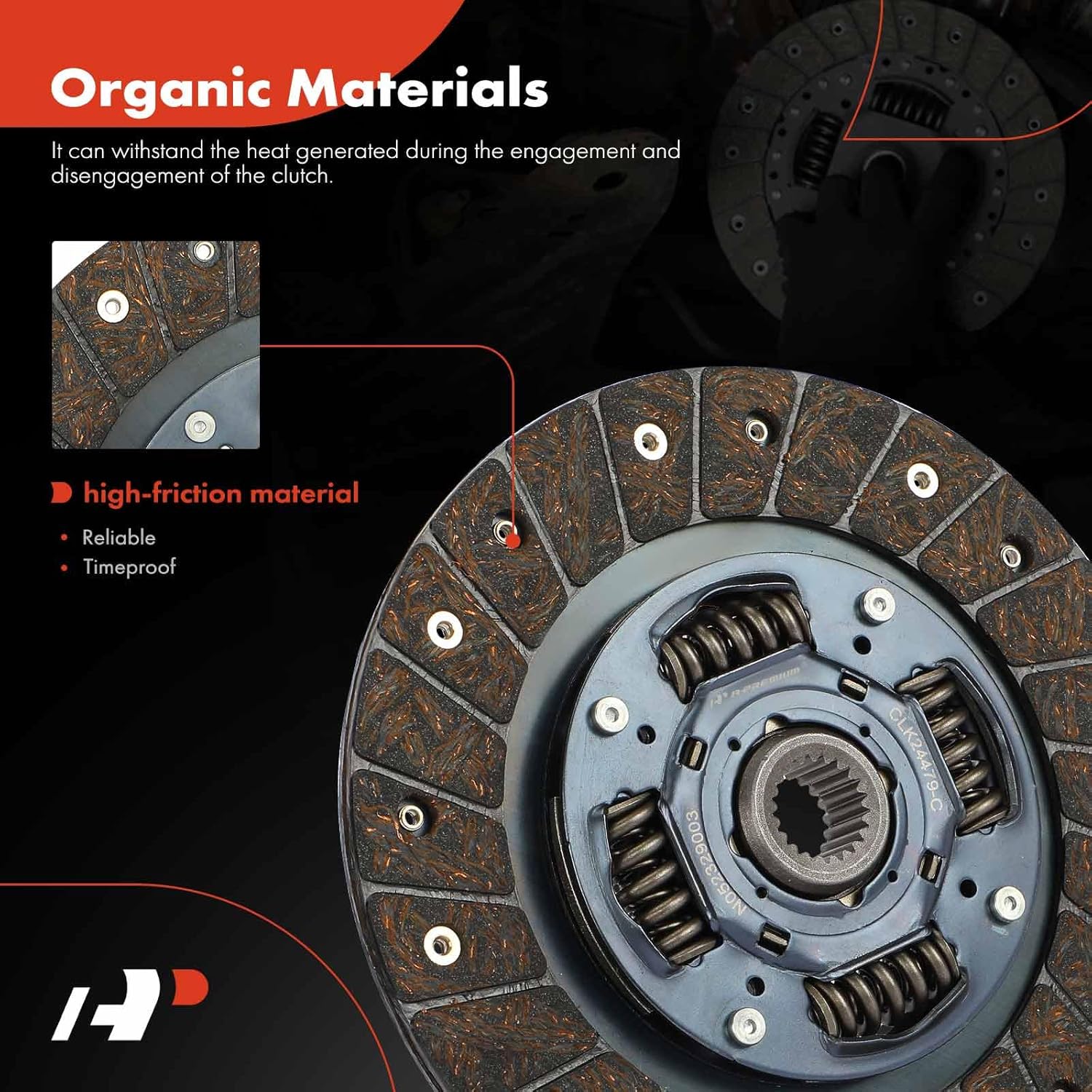 A-Premium Transmission Clutch Kit with Flywheel Compatible with Toyota Corolla 1998-2008, Matrix 2003-2008, MR2 Spyder, Celica 2000-2005 & Chevrolet Prizm 1998-2002, 1.8L