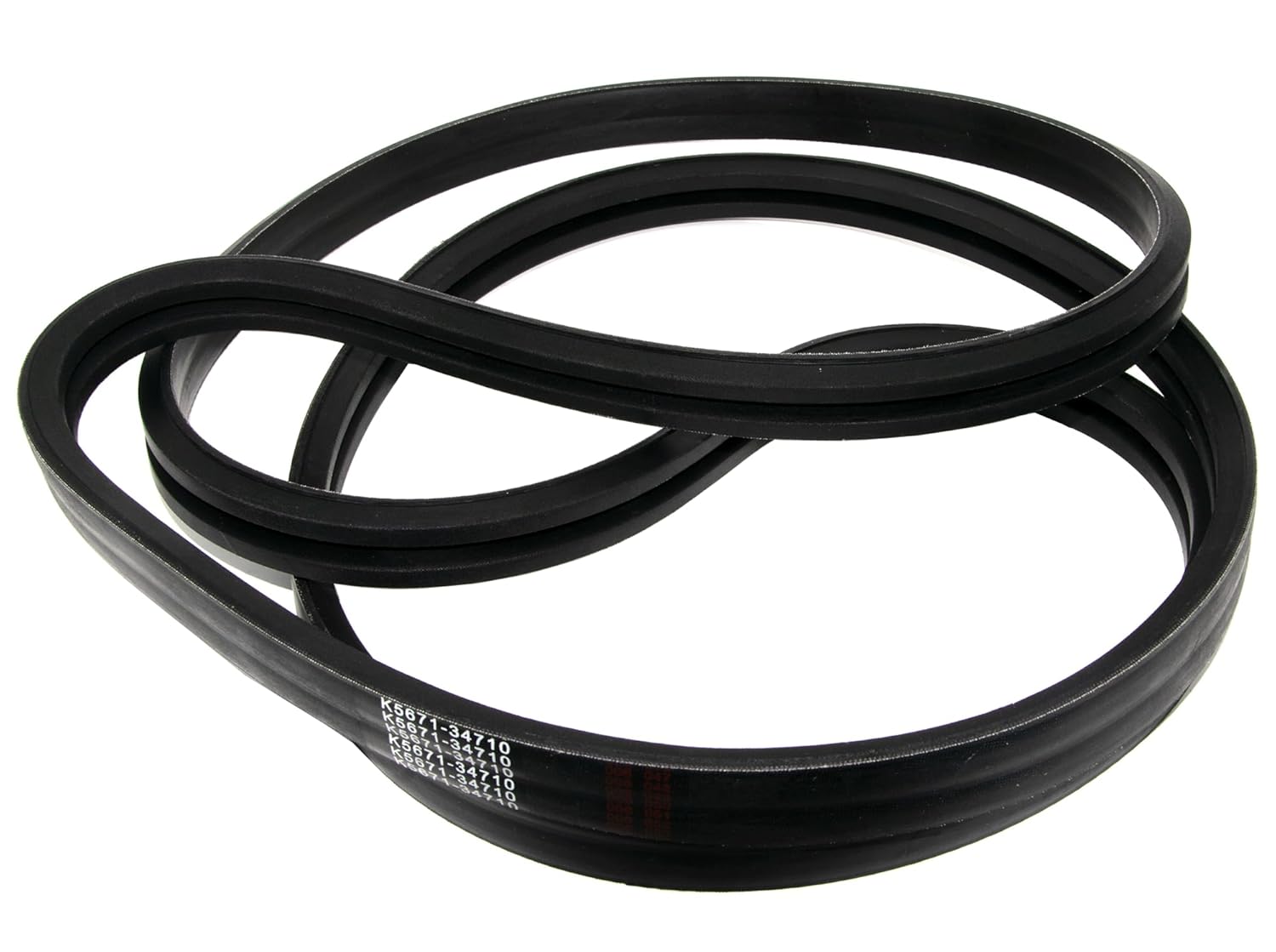 K5671-34710 Mower Belt Compatible with Kubota ZD28 RC72-F30 RCK72-28Z RC72-27B RC72-F Mower Deck 2 Band Part Replacement