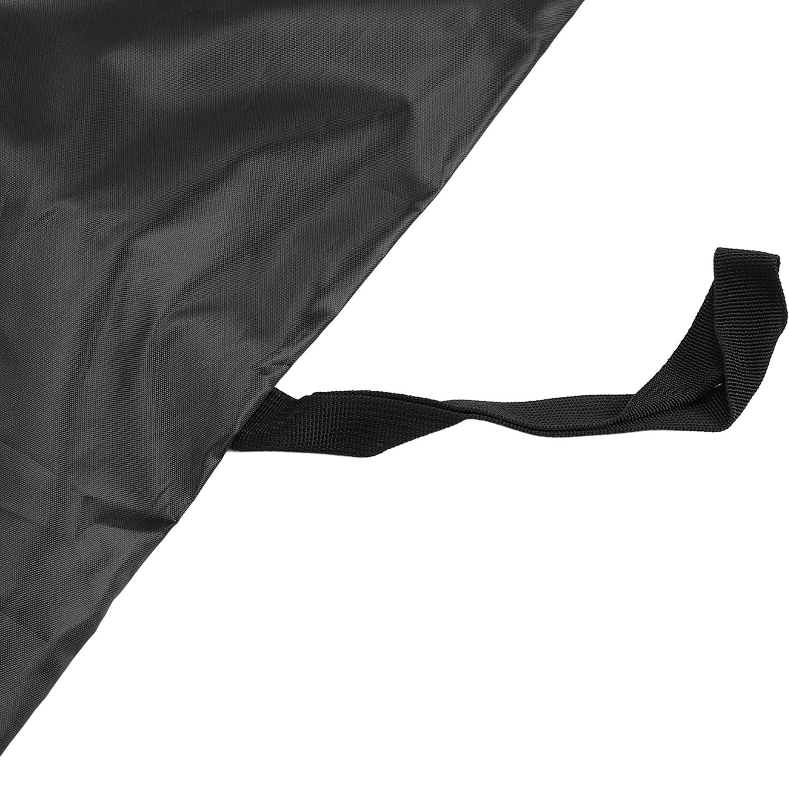Sac Mortuaire en Tissu Oxford 210D Anti-fuite pour Morgue avec 4 Poignées Zippées Centrales, Sac de Rangement D'urgence pour le Transport des Hôpitaux Funéraires, Noir (200 * 90cm)