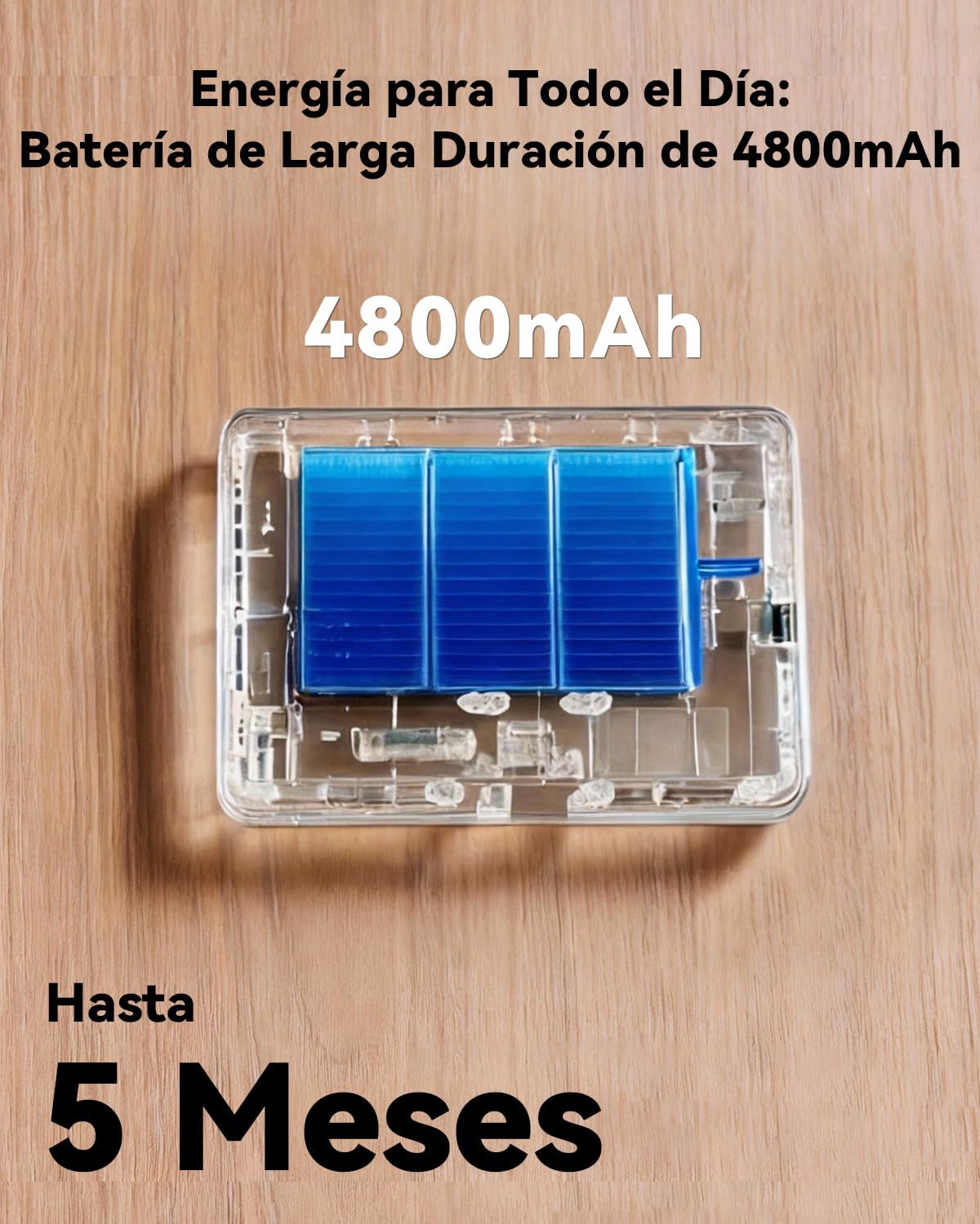 Imou Mirilla Digital de Puerta con Modo AOV (Siempre en Vídeo) – Cámara 5MP Ultra HD, Pantalla a Color de 4.3", WiFi 2,4/5GHz, Detección de Personas, 4800mAh Batería Recargable, Máscara de Privacidad