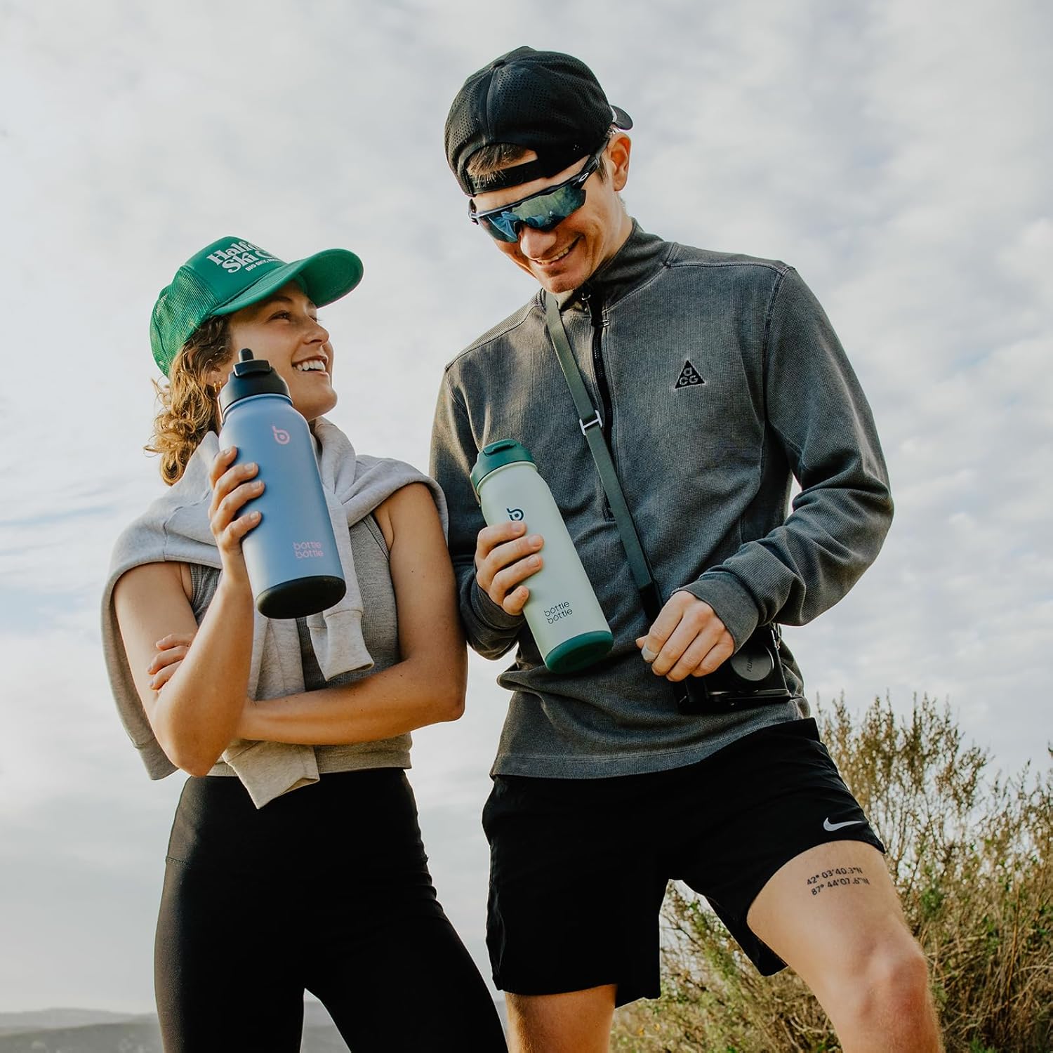 BOTTLE BOTTLE 24oz Insulated Water Bottle Stainless Steel Sport Water Bottle with Straw and Adjustable Lid Daily Pill Organizer - Image 6