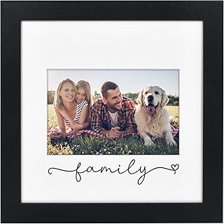 Americanflat Family Picture Frame with Shatter-Resistant Glass - Use as ...