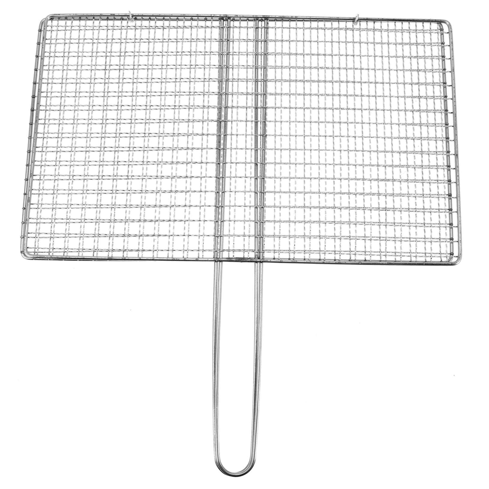 GAROZATION Grill Rack for Fish Vegetables Clip Style Grill Basket BBQ Tool Camping Grilling Accessory