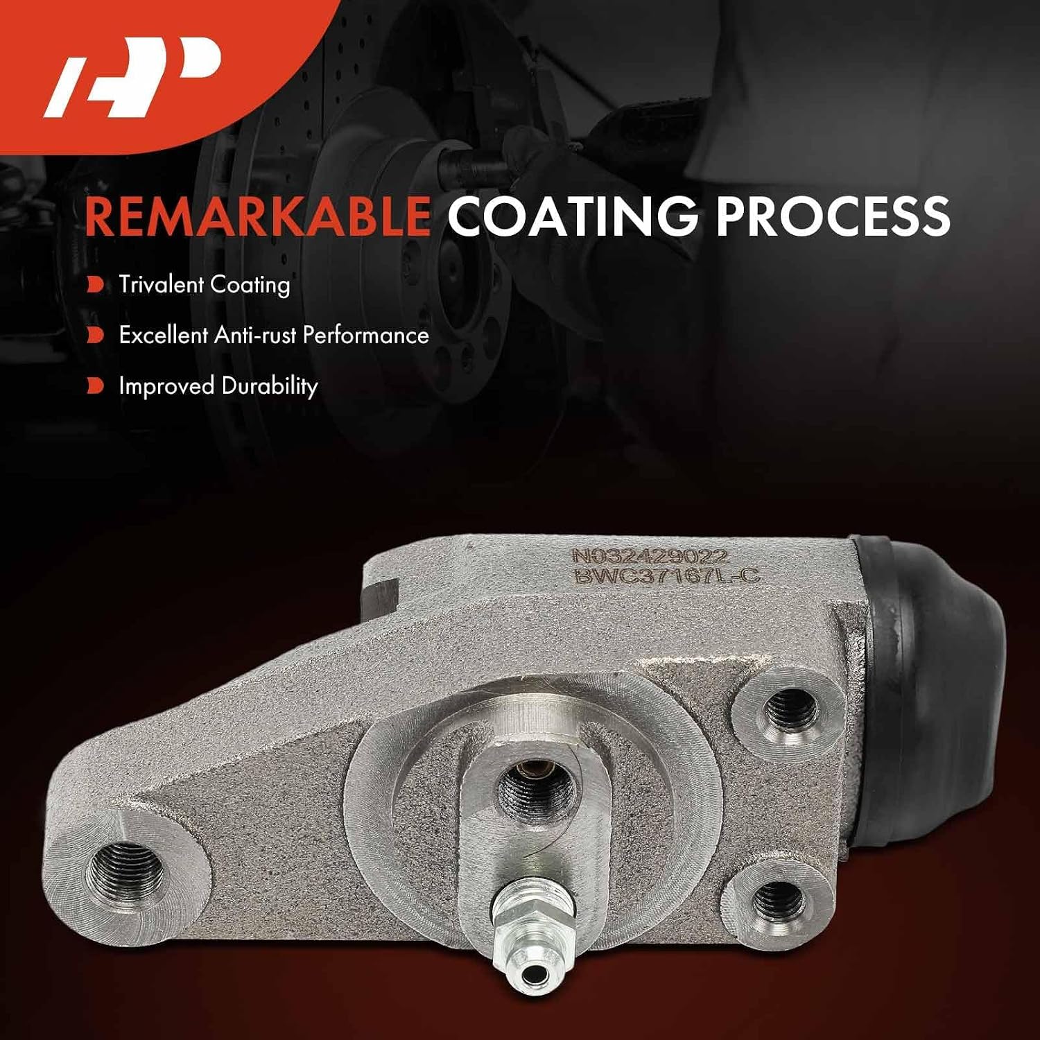A-Premium Drum Brake Wheel Cylinder Compatible with Ford | for Ford, International Harvester: F-7000, F-600, F-8000, FT800, B-7000, L800, LN7000, LN8000, L900, Cargostar, S1624, S1723