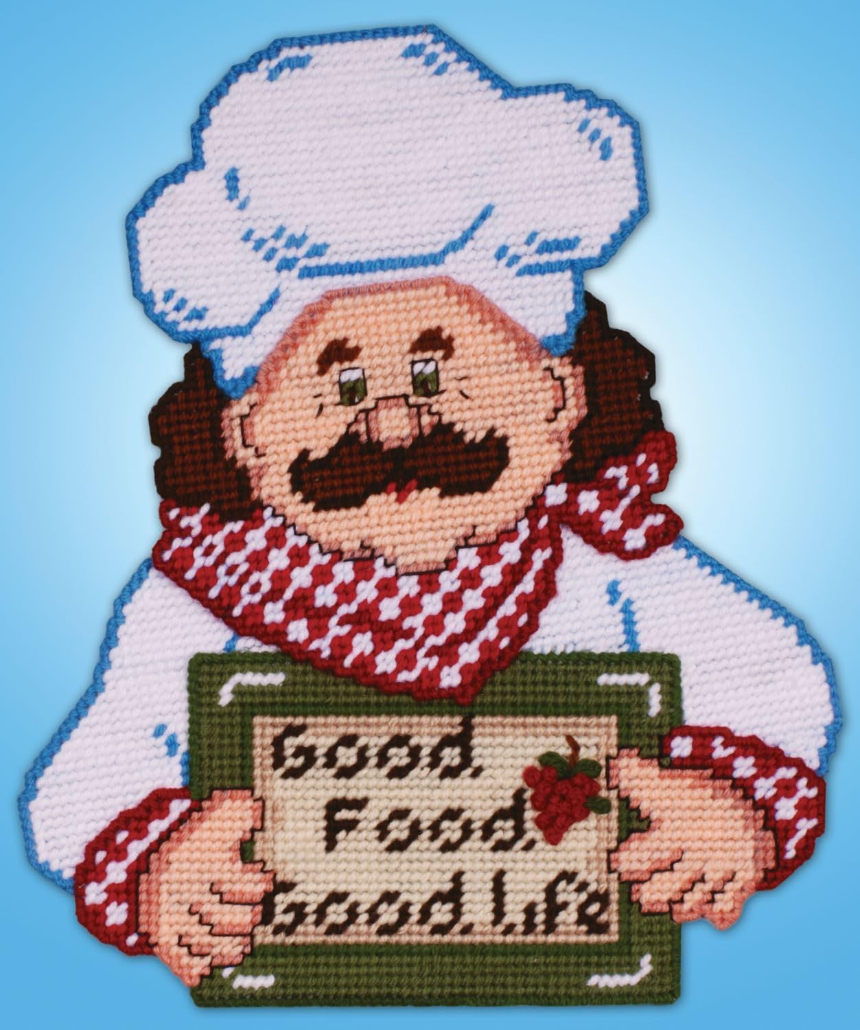 Design Works Crafts Chalkboard Chef Plastic Canvas Wall Décor Kit