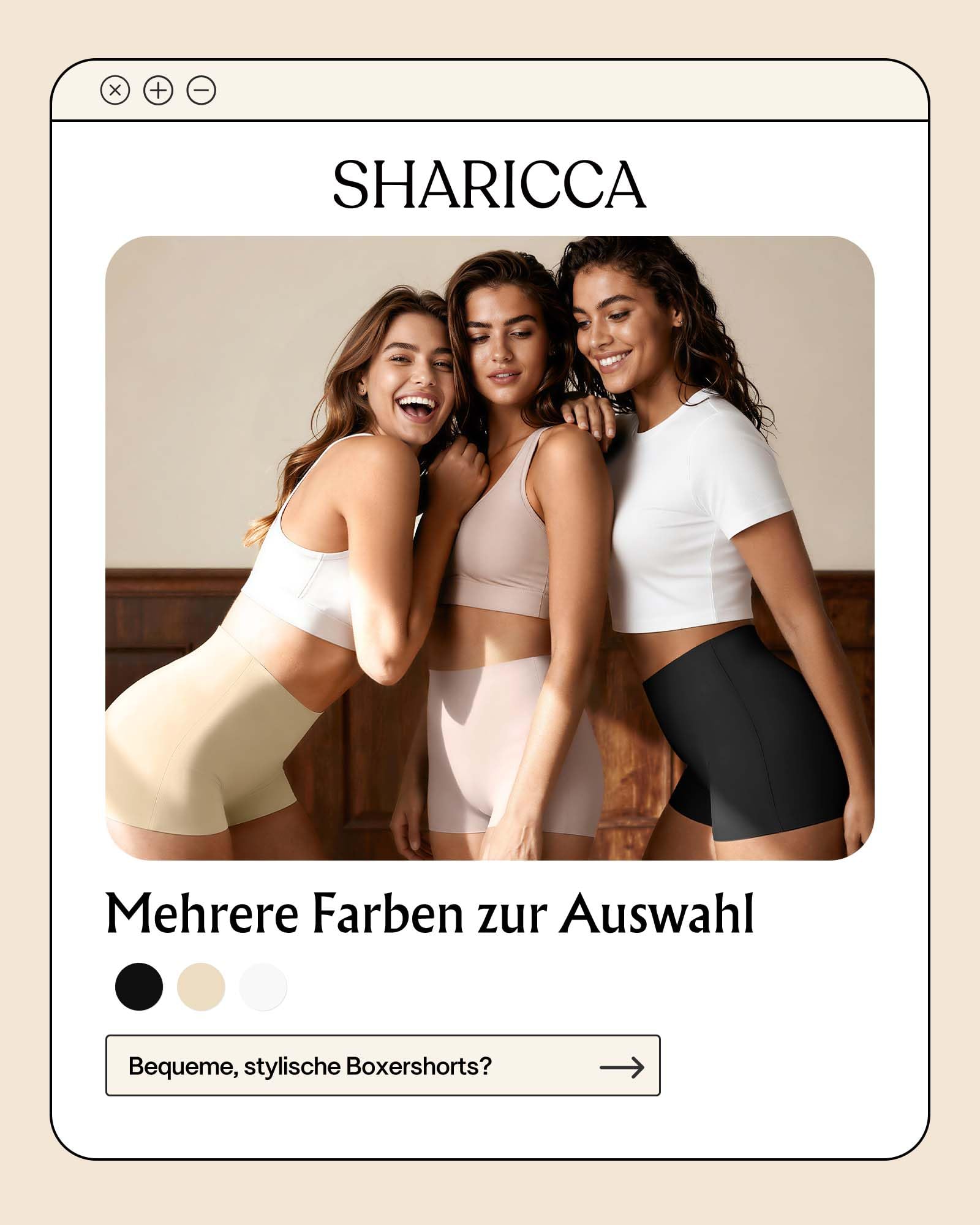 SHARICCA Boxershorts Damen Nahtlos Weich Unterhosen Damen Hohe Taille Radlerhose Hotpants Unterwäsche Boxershorts Seamless Mehrpack XS-XXL