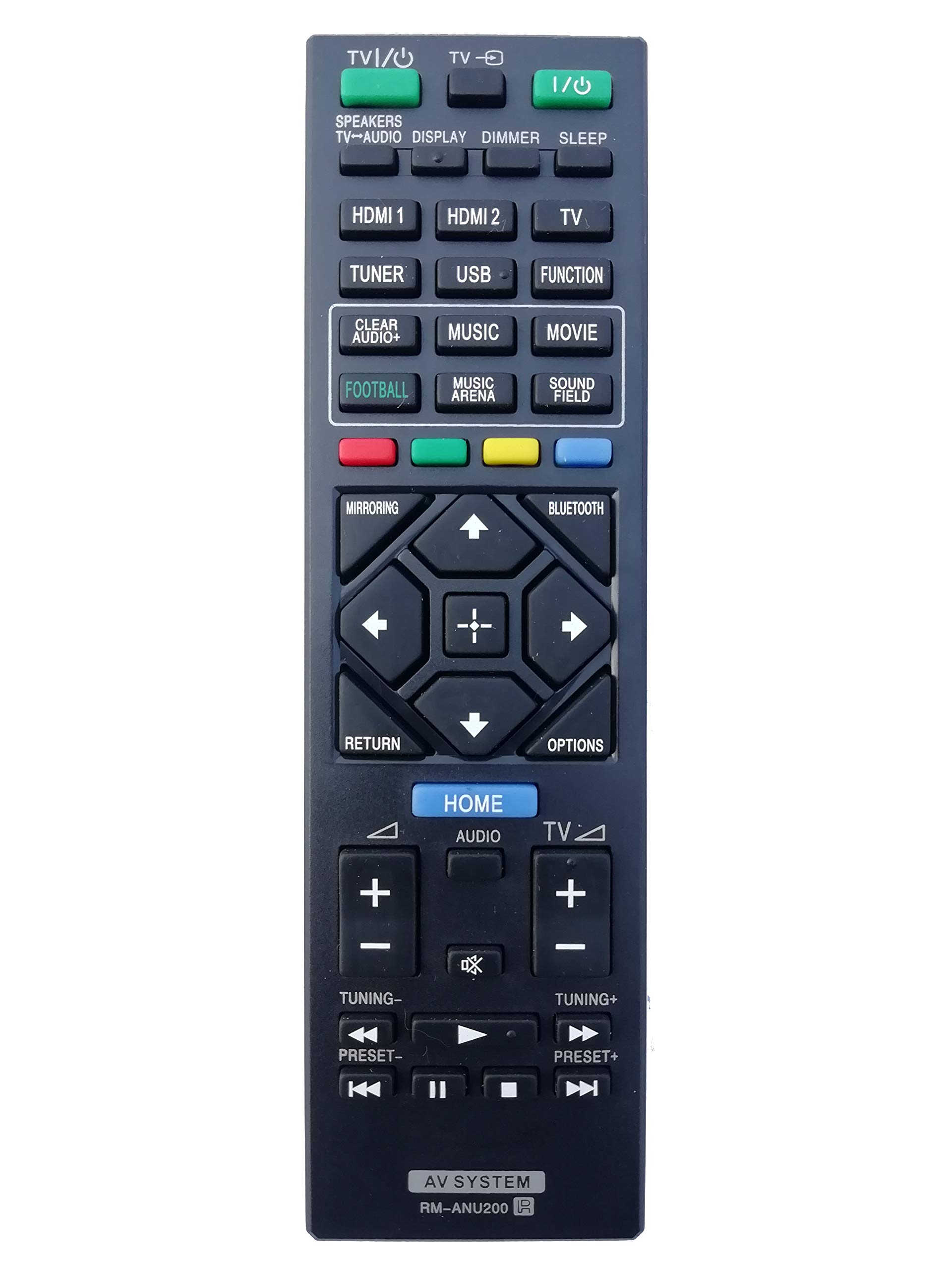LipiWorld® RM-ANU200 AV System Remote Control Compatible for Sony
