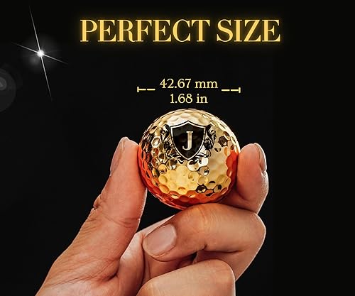 Miniatura 4 de CybGene Regalos de golf únicos para hombres, pelotas de golf de colores personalizadas, accesorios geniales para golfistas, amantes del golf, para