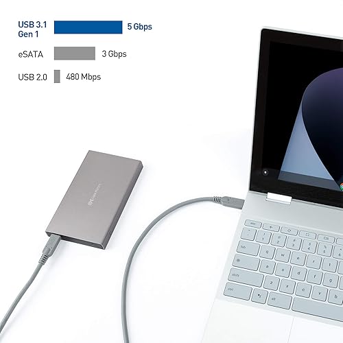 Miniatura 4 de Funciona con certificado Chromebook, certificado USB-IF Cable Matters USB 3.1 Gen 1 USB C a USB C cable de 6 pies con 5 Gbps, video 4K y entrega de