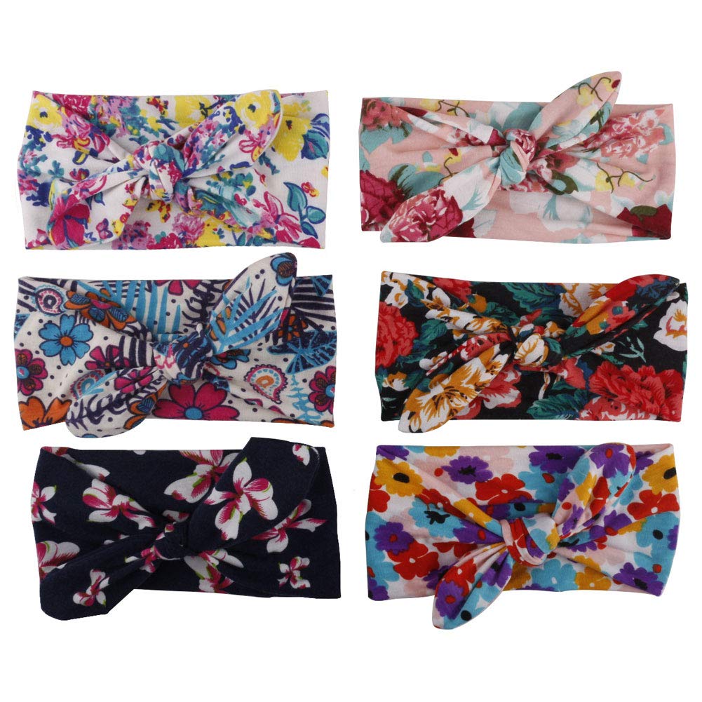 SobertotemBaby Girl Headbands and Bows,Girl's Nylon Hairbands for Newborn,Toddler and Childrens