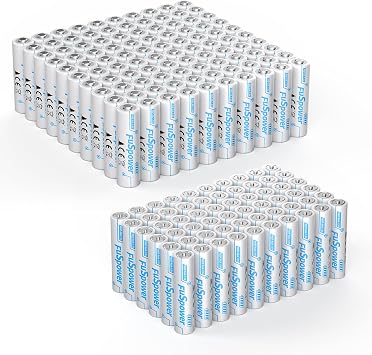 160 Count AA and AAA Batteries Combo Pack