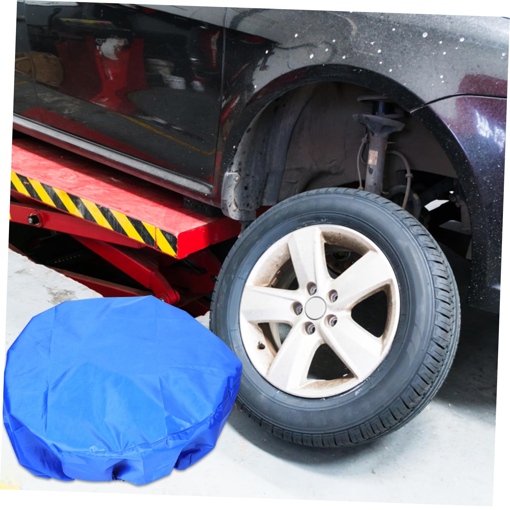 MAGICLULU 4pezzi Copriruota Protettivi Per Pneumatici Copriruota Per Rimorchi Camper Camion e Suv Design Semplice Ed Elegante Oxford Per Protezione Da Elementi Atmosferici