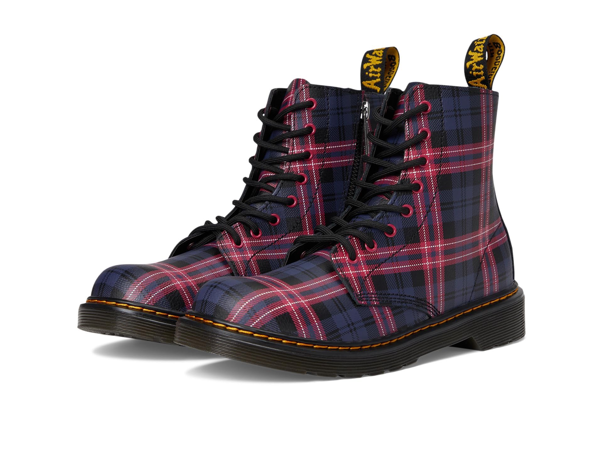 Dr. Martens, Women's Maple Zip Steel Toe Light Industry Boots