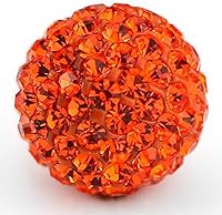 Vista 22 de Bolas de discoteca de 0.394 in de cuentas de arcilla de cristal checo Shamballa pavimenta calidad premium