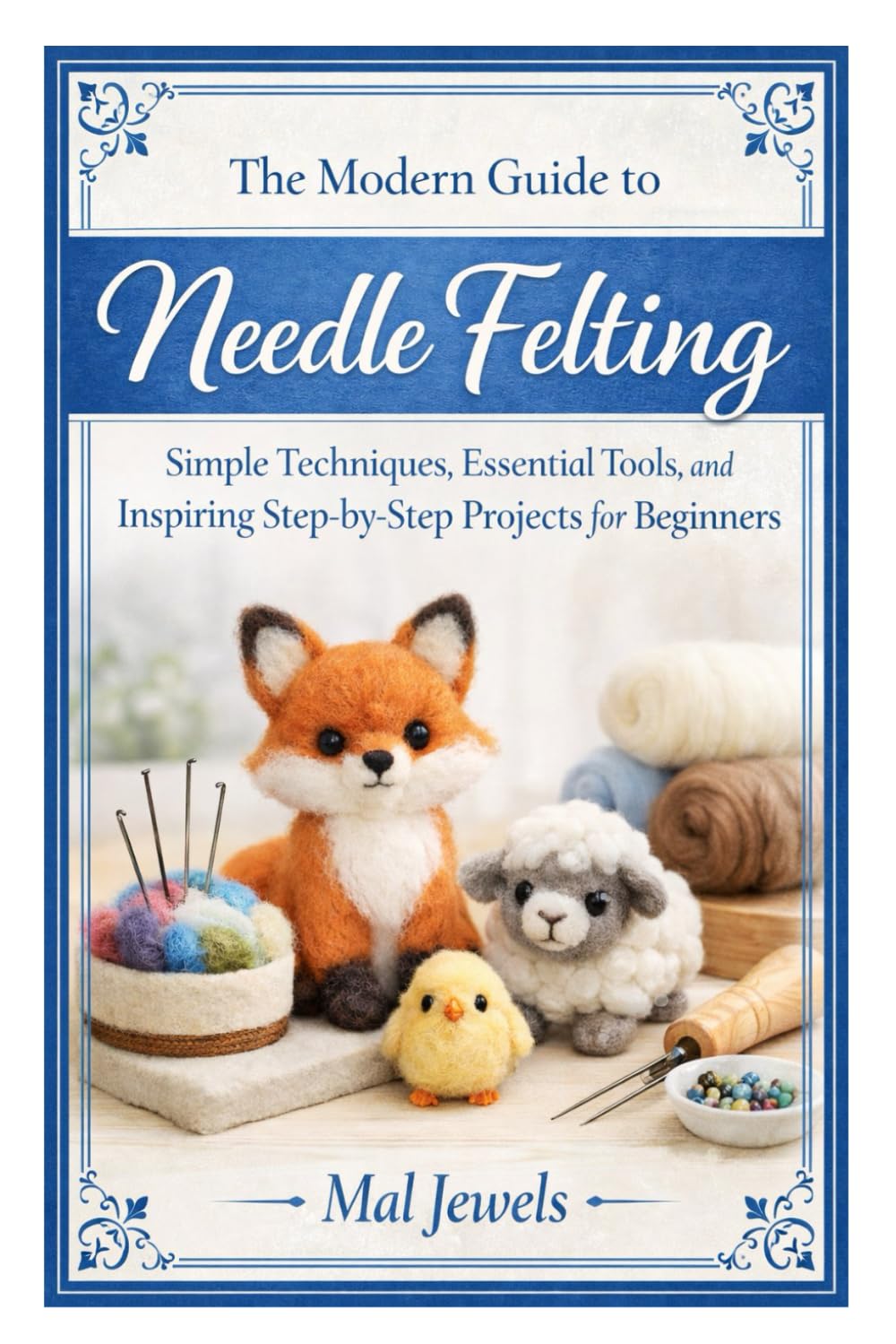 The Modern Guide to Needle Felting: Simple Techniques, Essential Tools, and Inspiring Step-by-Step Projects for Beginners