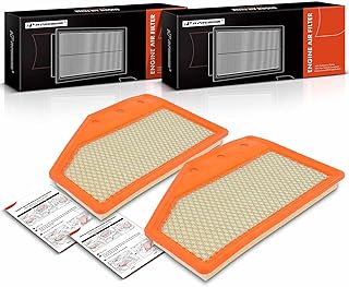 2-PC Engine Air Filter Compatible with Chevrolet Malibu 2016-2022 & Cadillac XT4 2019-2022 & Buick Envision 2021-2022, Regal Sportback/TourX 2018-2020, L4 2.0L