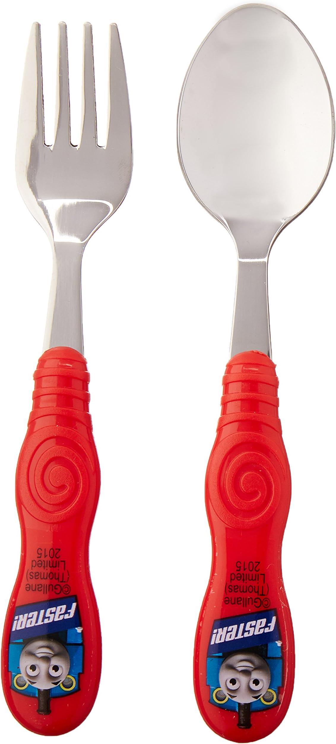 Zak Designs Thomas and Friends Fork and Spoon Set, Thomas the Tank Engine