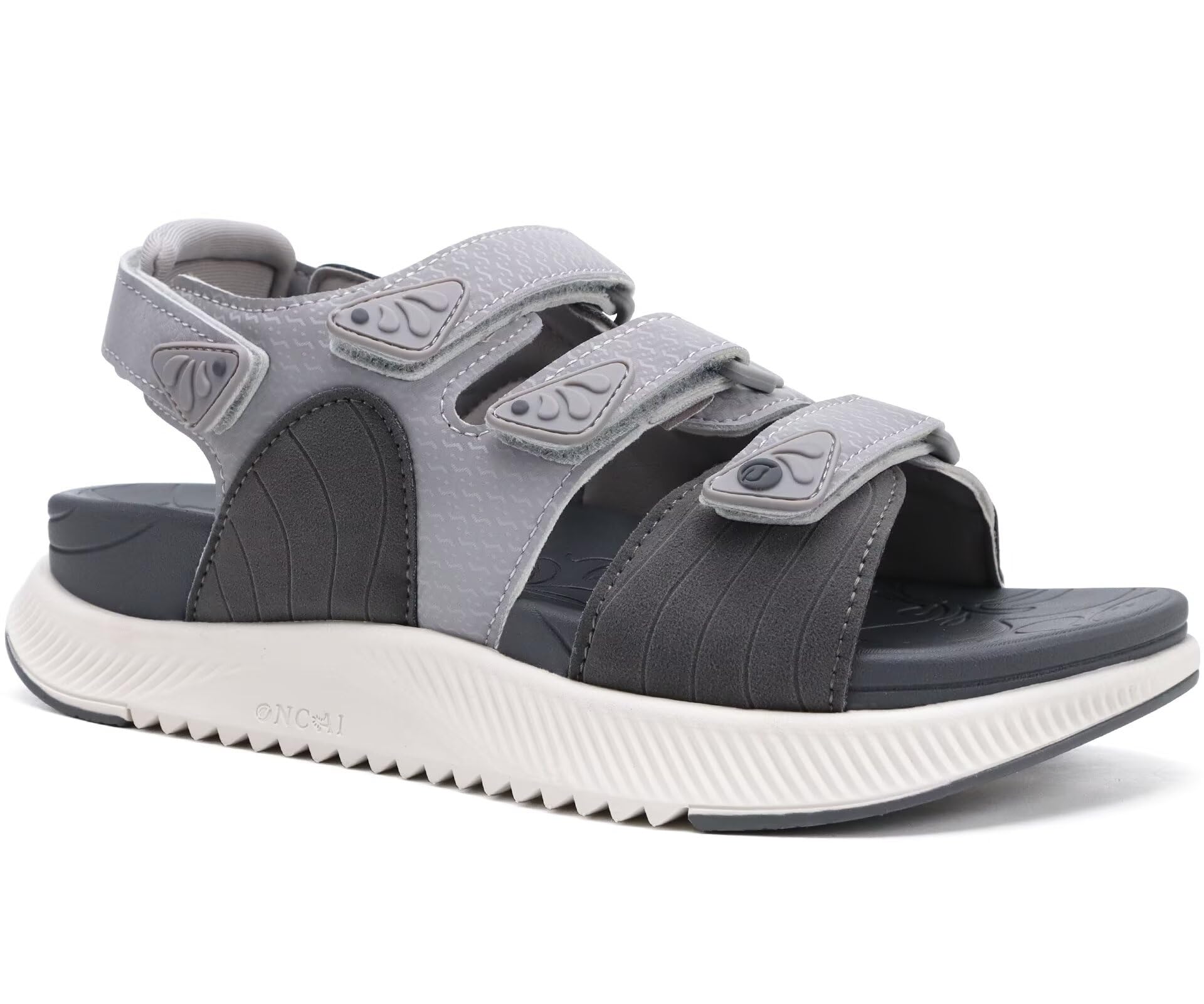 ONCAI Women's Walking Sandals with Arch Support Hiking Athletic Sandals Woman Outdoor Cushion Footbed Water Summer Thick Rubber Soles Sandalias Mujer