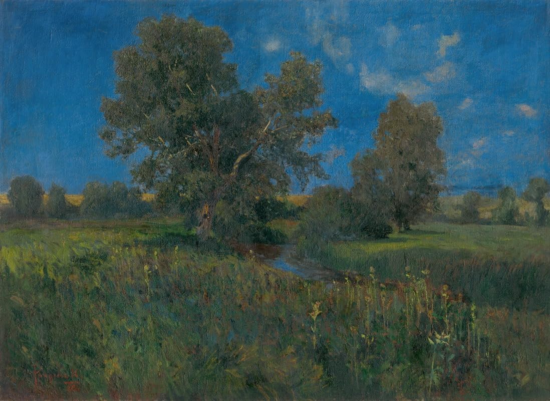 The West Slovak Landscape (1898) Poster Print by Karol Pongrácz (18 x 24)