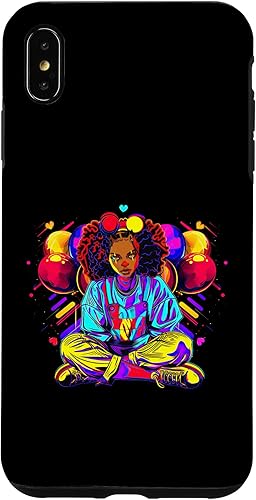 Miniatura 8 de iPhone 7 Plus/8 Plus Streetwear synthwave 80s 90s black pride girl clown hip teen Case