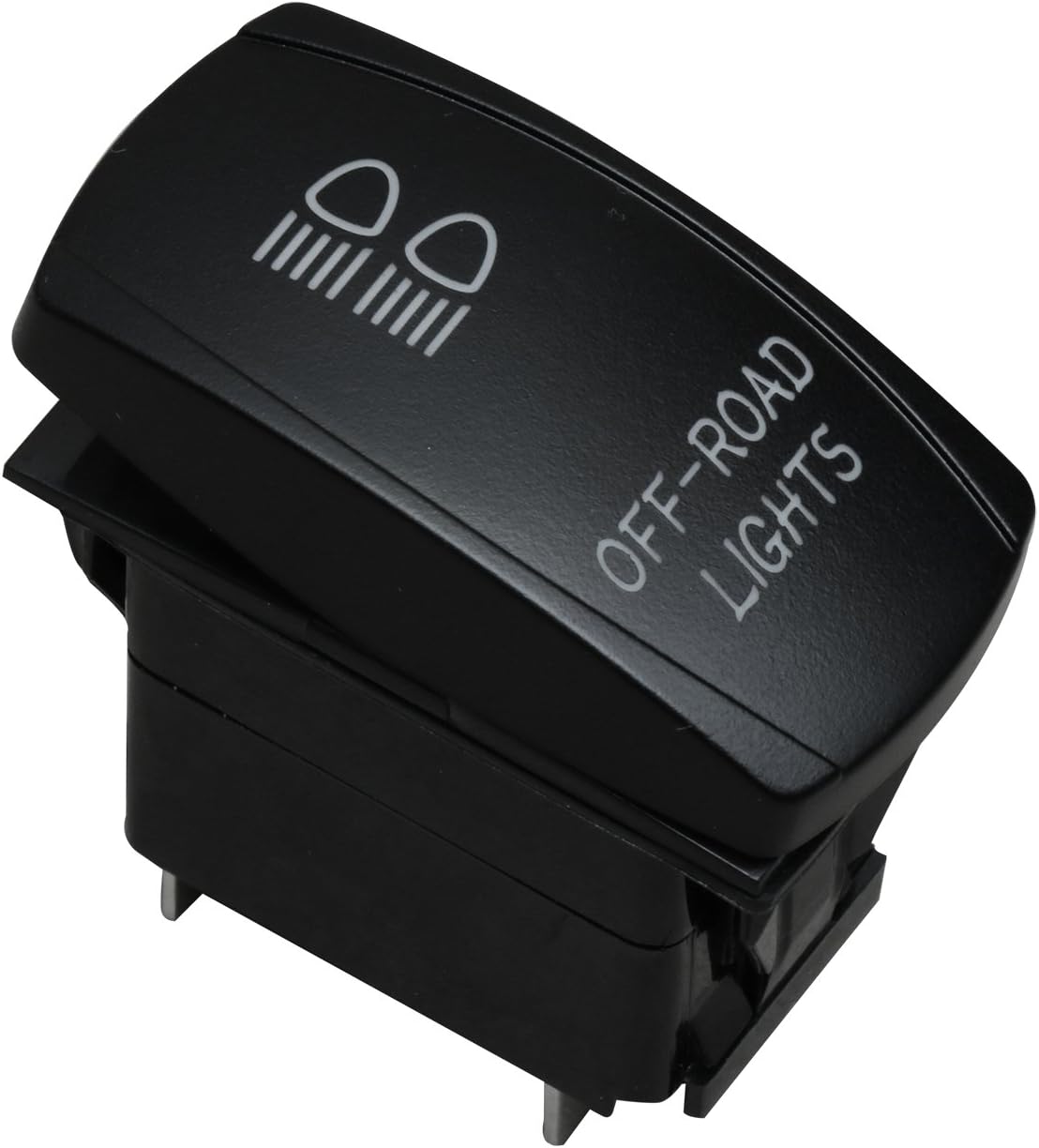 JTI 12V 20A LED Light Laser Momentary Rocker Switch Out on/off