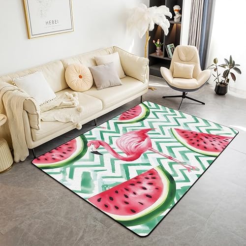 Miniatura 19 de Feelyou Alfombras de sala de estar, alfombra de 5 x 7 pulgadas, retro, floral, bohemio, alfombra decorativa para interiores, diseño floral Tierra