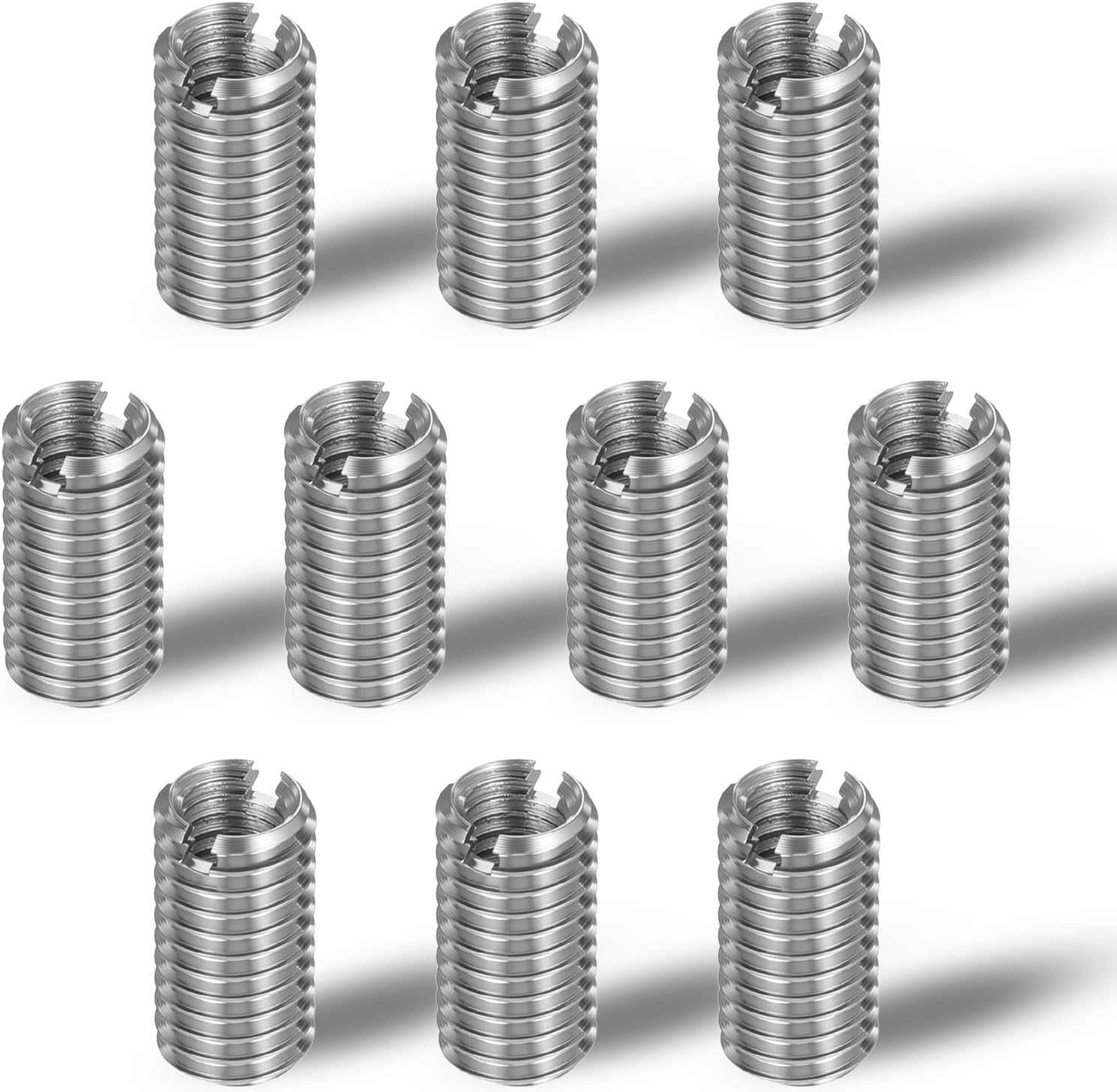 10 inserciones roscadas M8 a M6 acero inoxidable IANFAN
