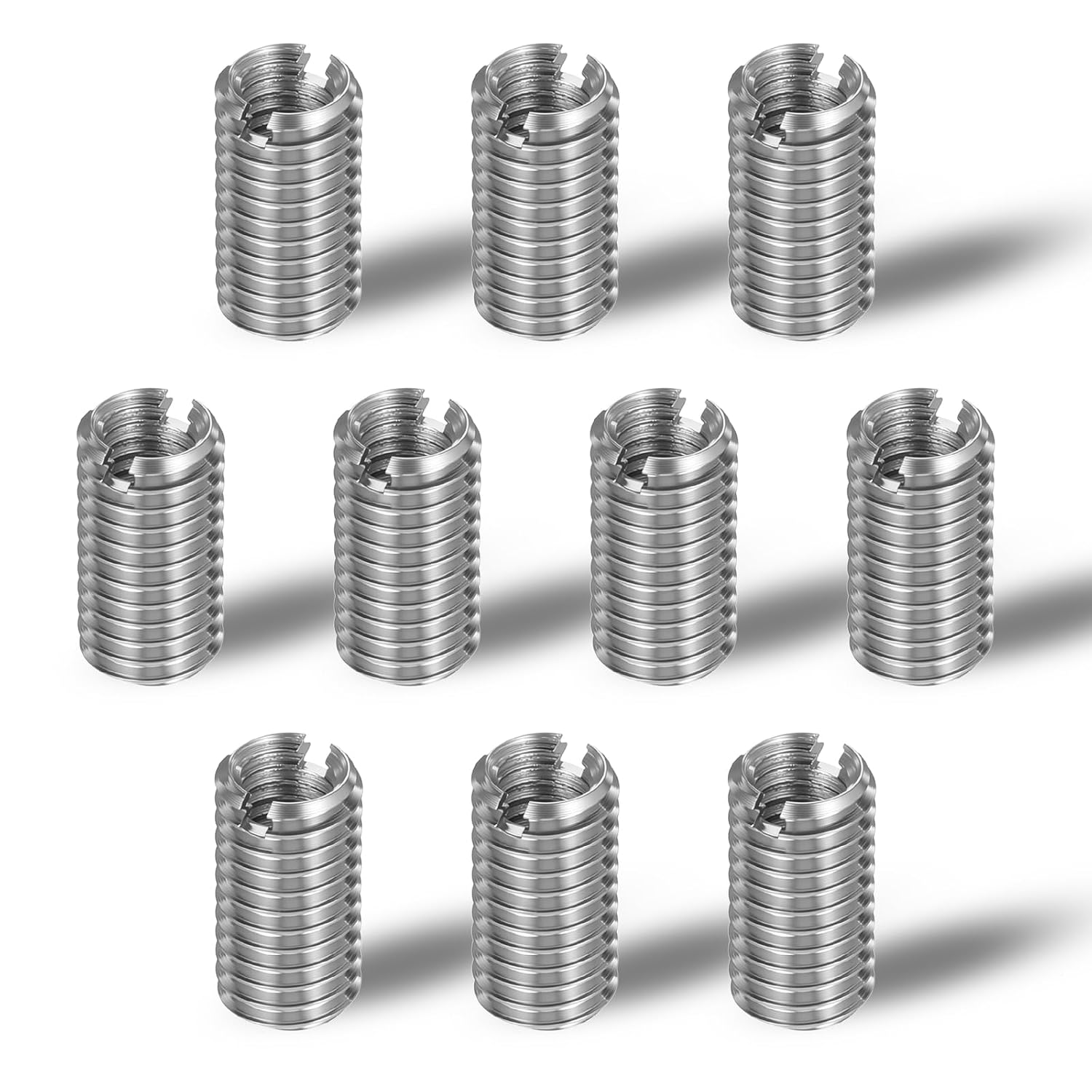 10 inserciones roscadas M8 a M6 acero inoxidable IANFAN