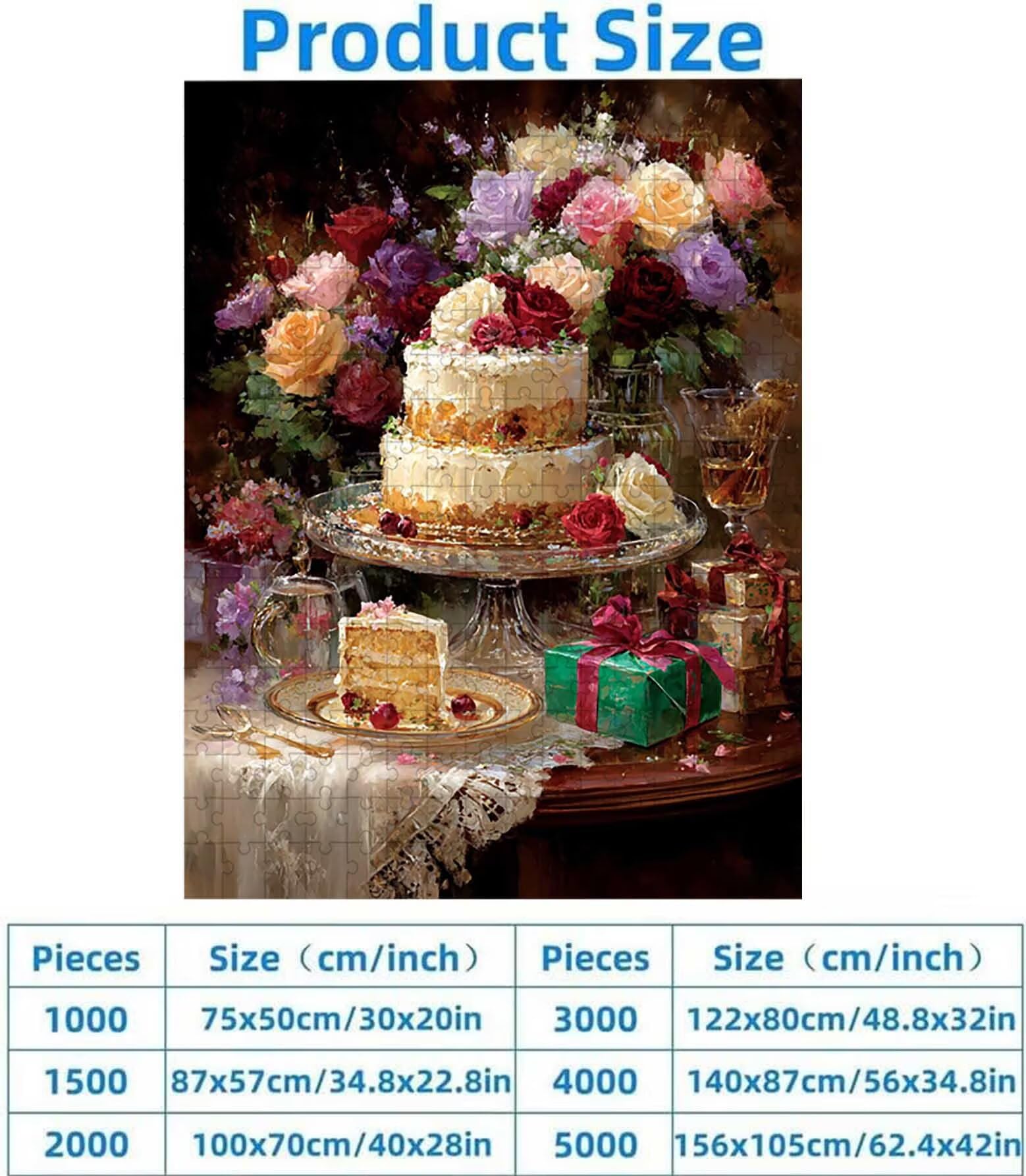 3000 Pezzi di Puzzle, 3000 Pezzi di Puzzle per Adulti, Regalo Anniversario, Regalo Natale, Decorazione Della Casa, Prevenzione Della Degenerazione Cerebrale Negli Anziani 122x80cm PjY10950 K-Y