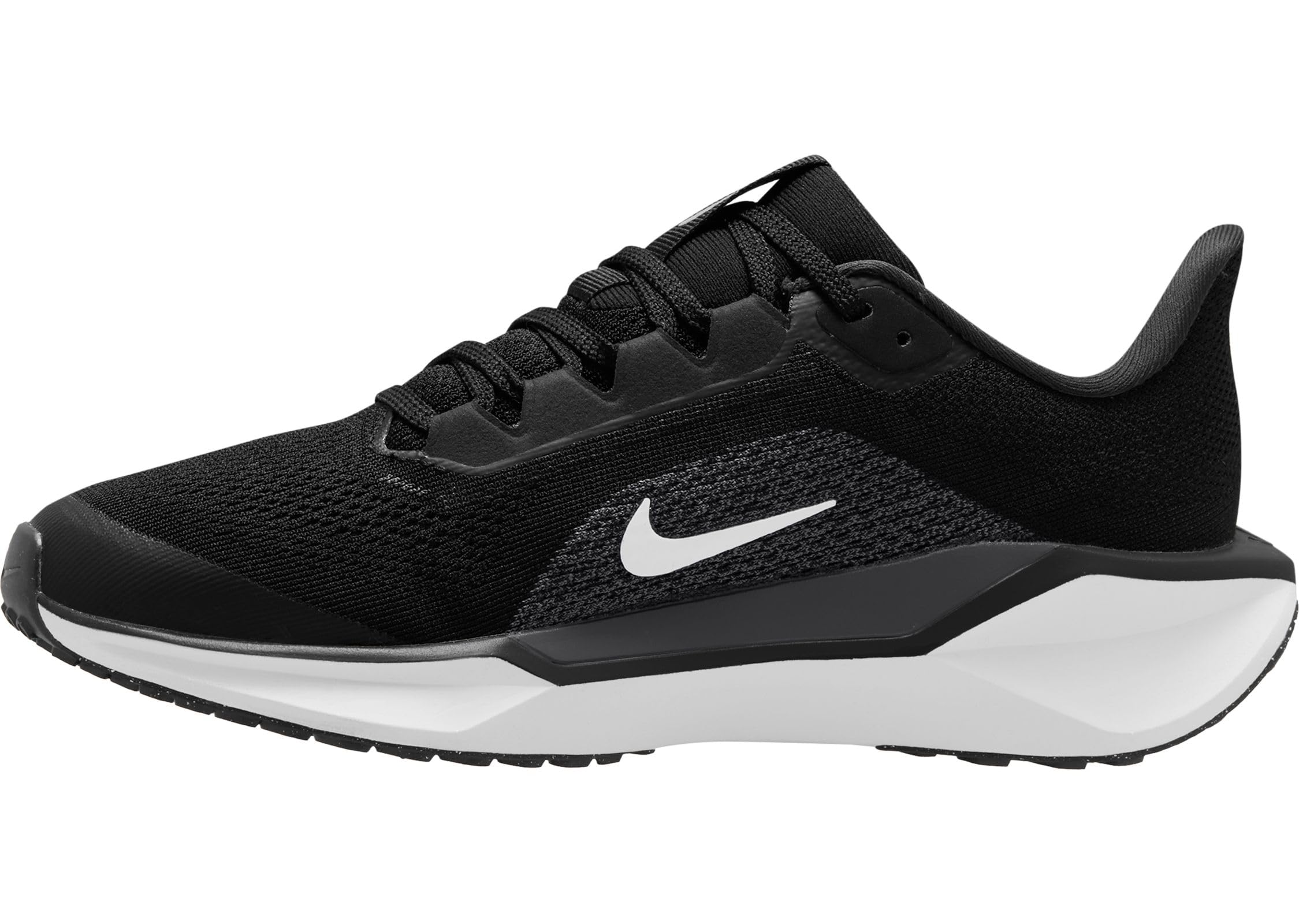 Nike Pegasus 41 (Little Big Kid) Sneaker, Black/White/Anthracite, 4.5 US Unisex