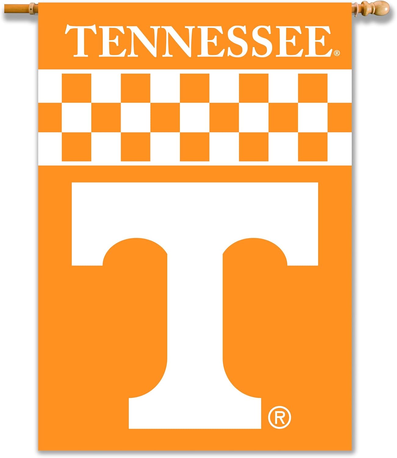 BSI PRODUCTS, INC. - Tennessee Volunteers 2-Sided 28" x 40" Banner with Pole Sleeve - UT Football, Basketball & Baseball Pride - High Durability for Indoors & Outdoors - Fan Gift Idea - Tennessee