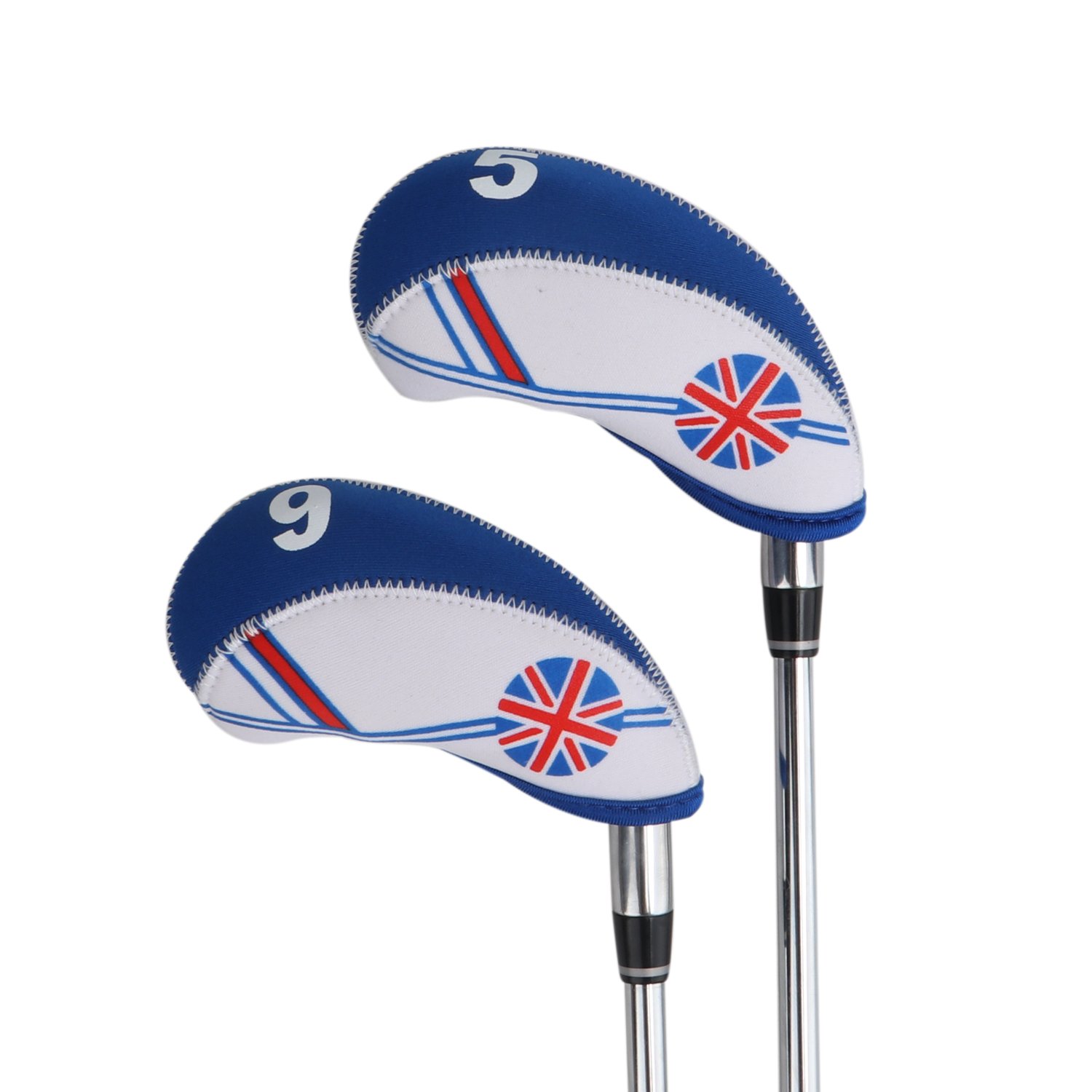 Tourbon Golf Club Fundas de Hierro Casco para Titleista, Callaway, Ping – Juego de 10