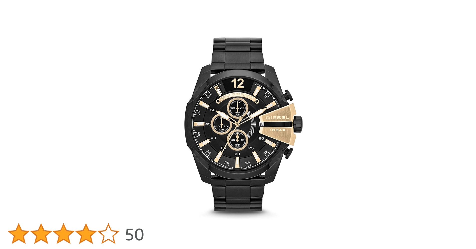 Amazon.co.jp: ディーゼル メンズ 腕時計 デカ系クロノグラフウオッチ