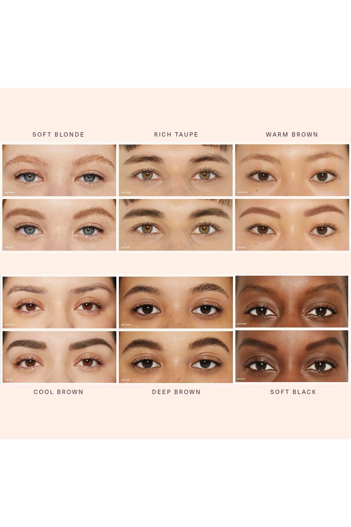 Rare Beauty Brow Harmony Precision Pencil - Kaş Kalemi Deep Brown (0,08 G)