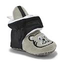 Star Fish Baby Boys & Girls 9 TO 12 Months Skin Friendly Comfortable Baby printed Booties (Grey-1261) gallery image