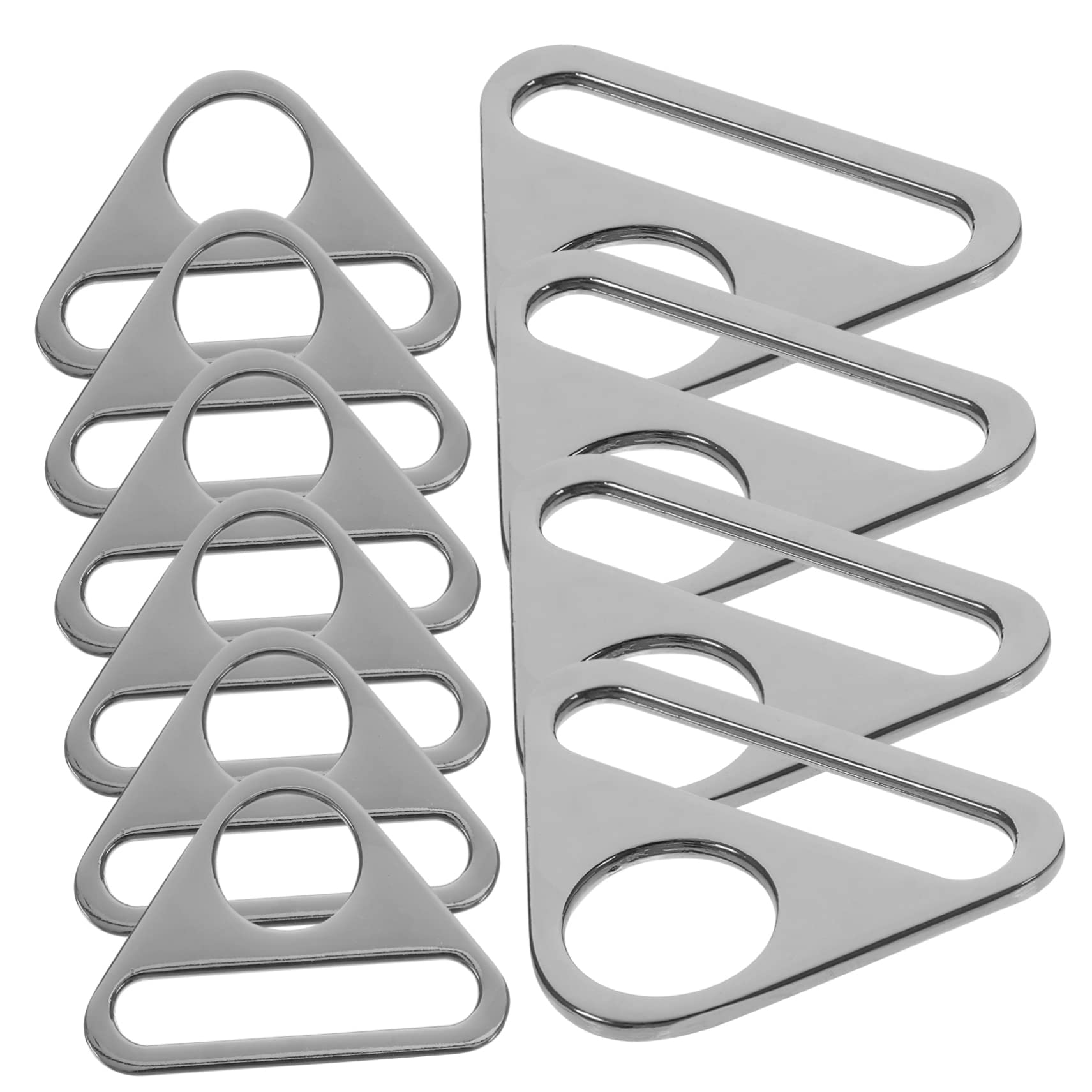 STOBOK 30stücke Triangel Schnallen Aus Verstellbare Bastelschnallen Für Bekleidung Und Zubehör Für Rucksäcke Hosenträger Und Mehr