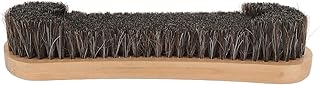 Billiard Pool Table Brush, 12 Inch Horse Hair Cleaning Brush for Dust Removal and Table Maintenance, with Ergonomic Handle and Multifunctional Design