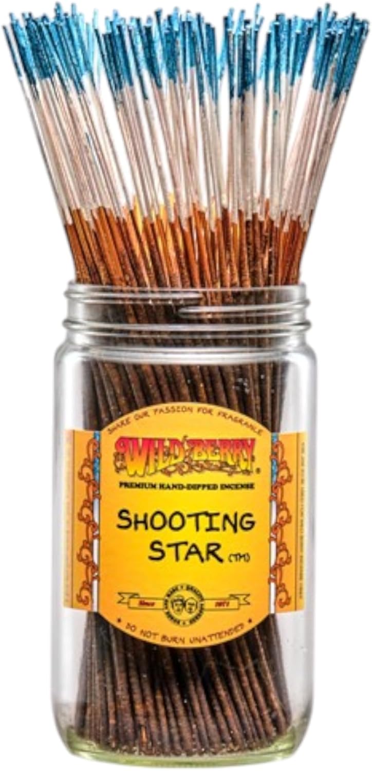 Wild Berry Incense 100 Sticks Bundle - Shooting Start -Hand Dipped in The USA