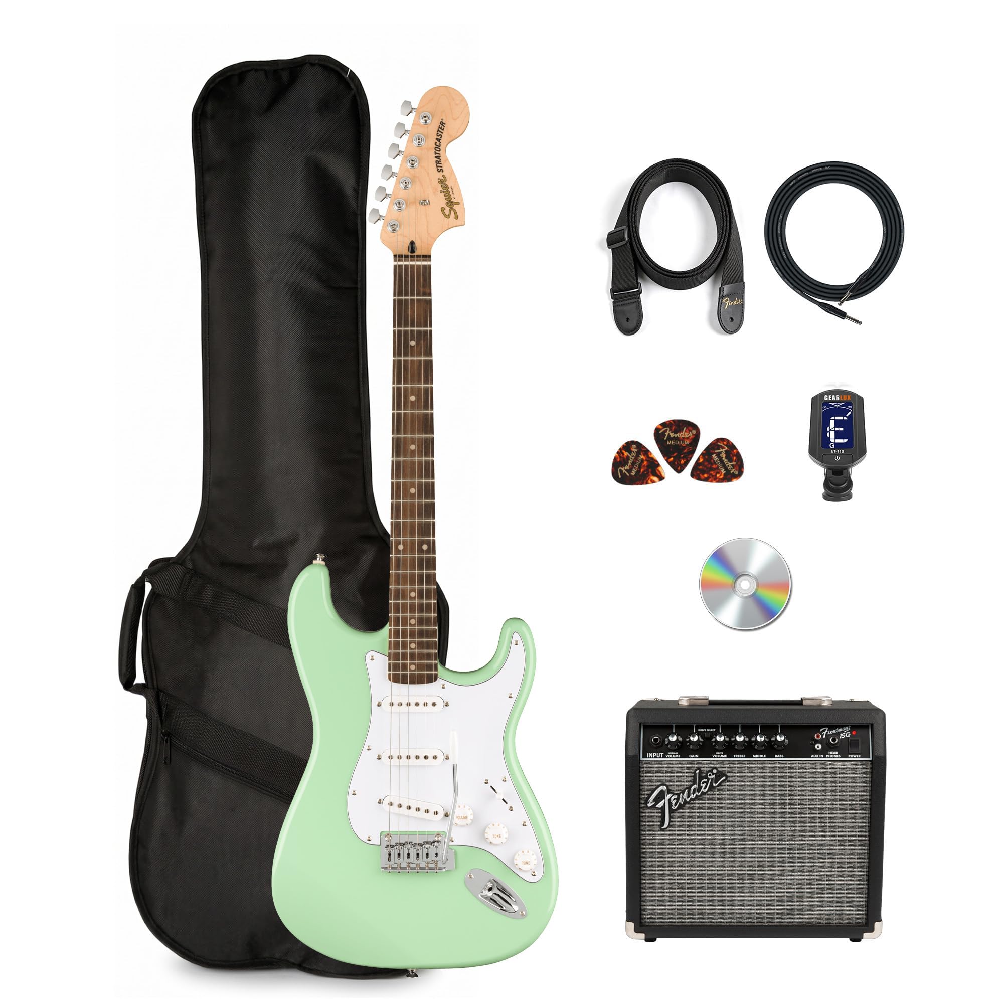Amazon.com: Fender Squier Affinity Stratocaster Limited Edition