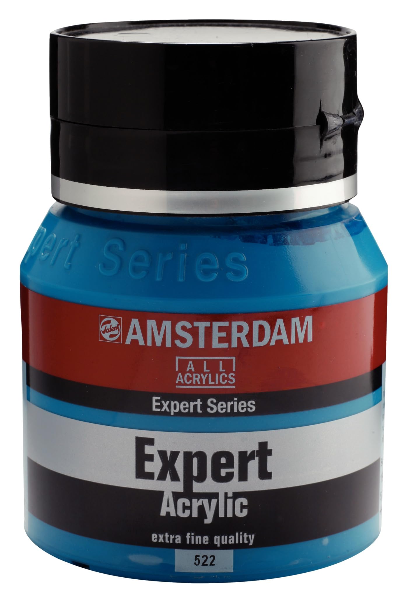 Amsterdam Expert Series Acrylic Paint - 400 ml Turquoise Blue 522 - Heavy Body, High Pigment, Lightfast, Satin Finish