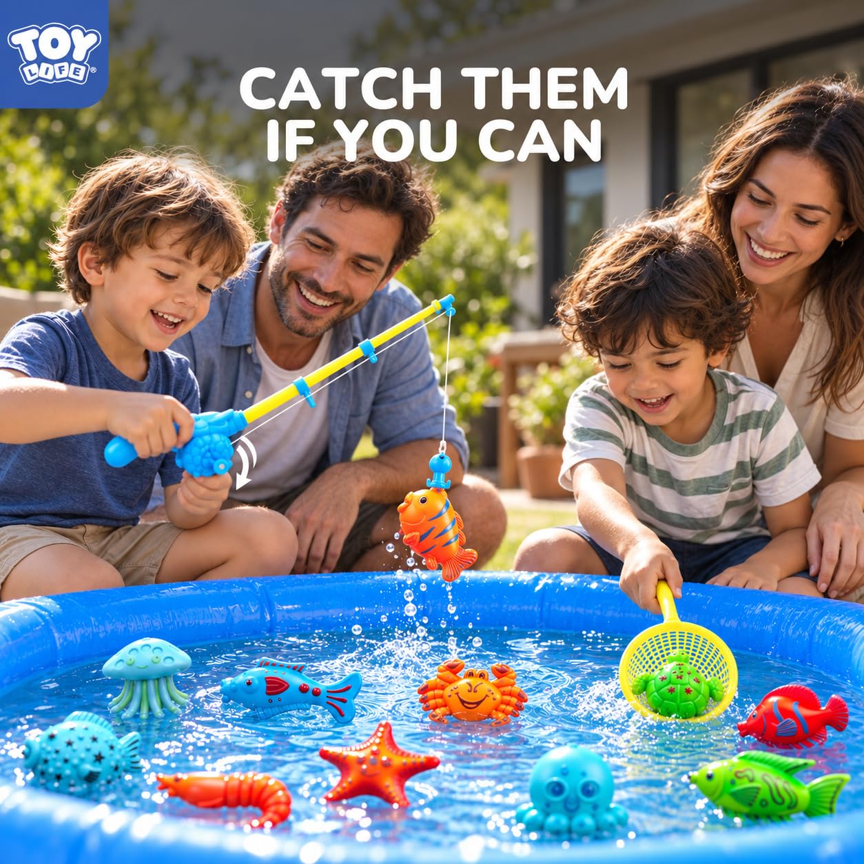 TOY Life Magnetic Fishing Game for Kids, Bathtub and Pool Toy, Ages 3-5 — Amazon image 6