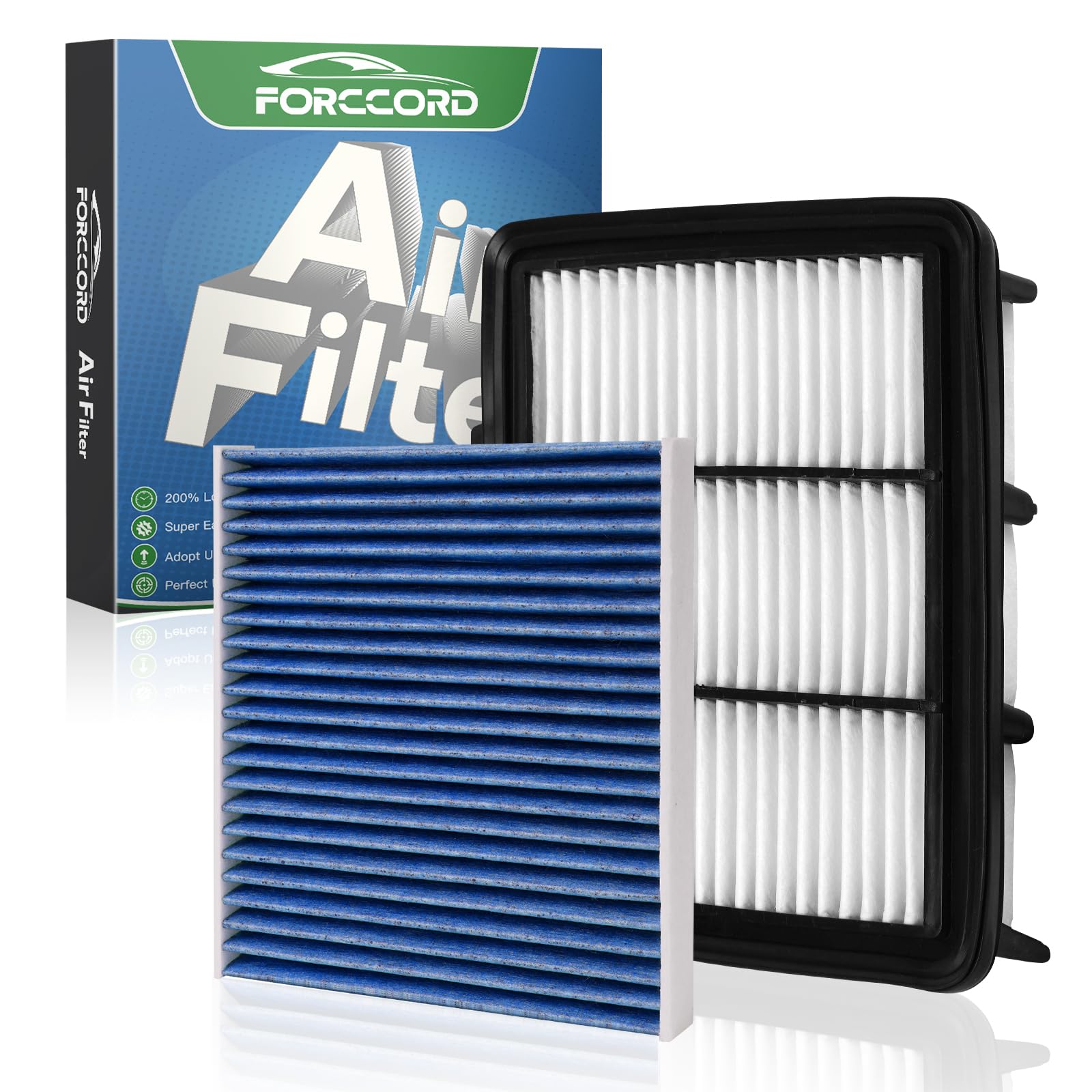 Cabin &amp; Engine Air Filter Fit for Honda Accord 1.5L 2018-2022 Gas