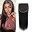 BEEOS 6x6 Skinlike Real HD Lace Closure Only, 0.10mm Ultra-thin Undetectable Swiss Lace Pre Plucked Straight Full Cuticle Aligned Virgin Human Hair Closure Bleached Knots 18 Inch
