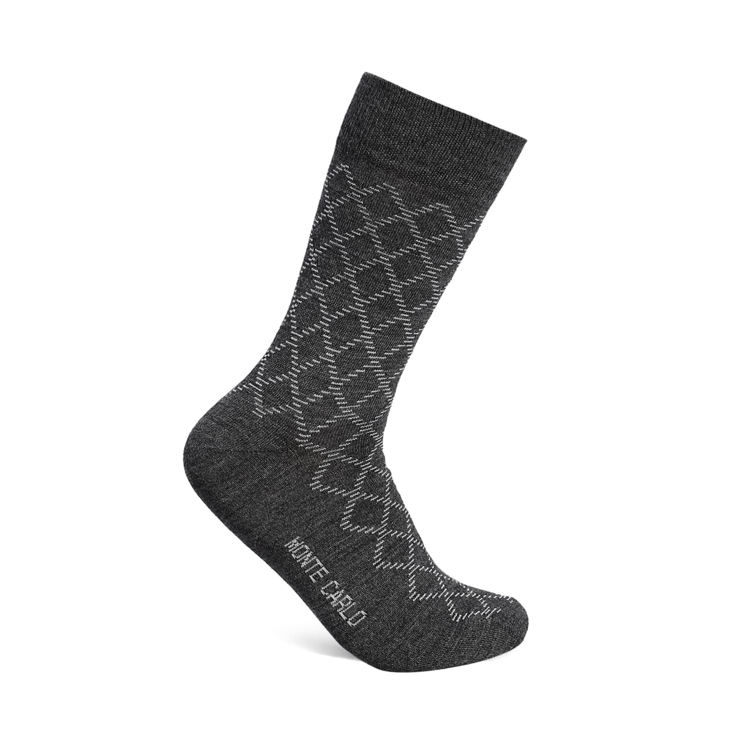 Mens Regular Fit Solid Socks |Calf Length Winter Wear Socks (Pack Of 1)-image-36