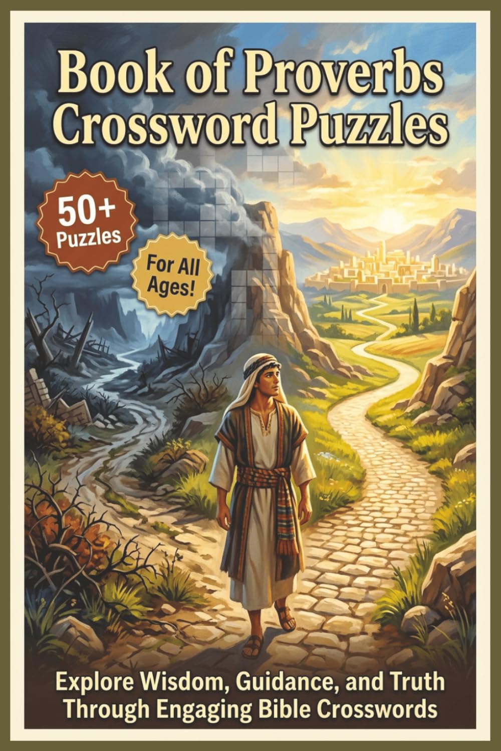 Book of Proverbs Crossword Puzzles | 50+ Puzzles | For all Ages!: Explore Wisdom, Guidance, and Truth Through Engaging Bible Crosswords